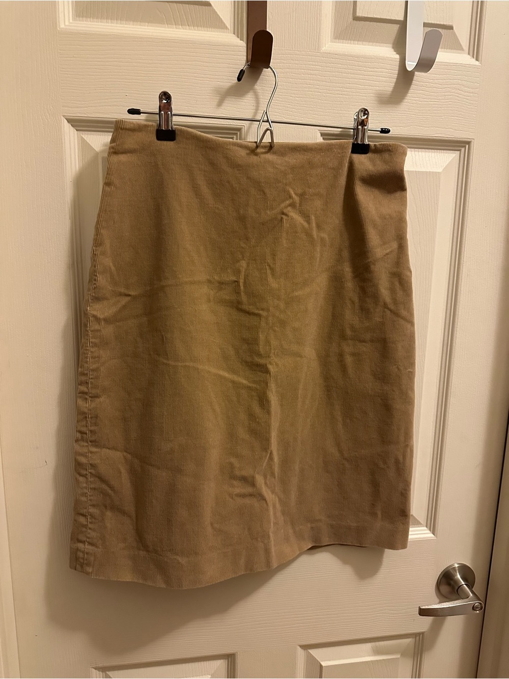 GAP Khaki/Brown Straight Mini Skirt